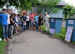 Environmental action "Everyone can help to solve environmental problems by separation of household waste"